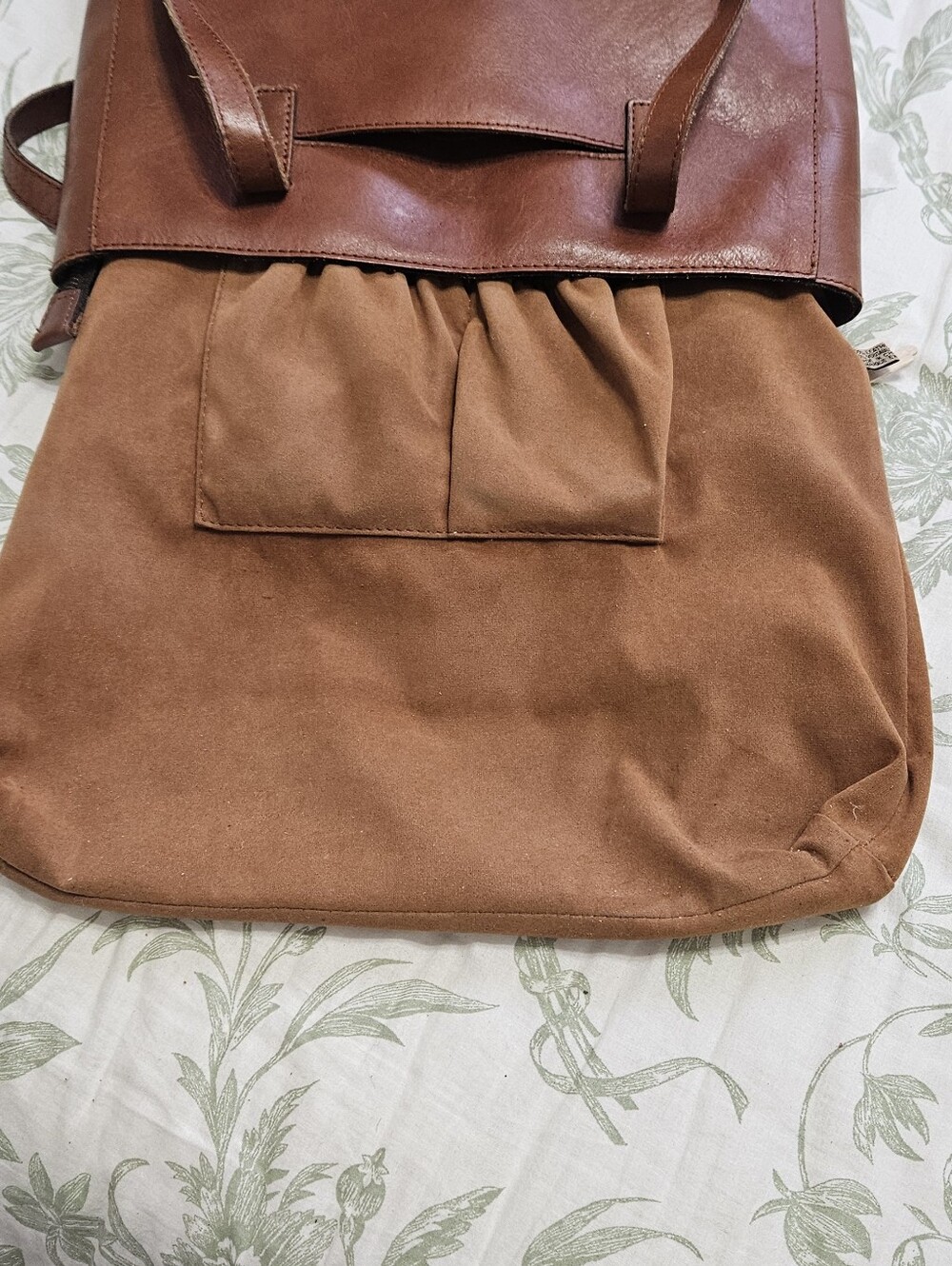 Patricia Nash Brown Leather Tote Bag - Picture 10 of 12